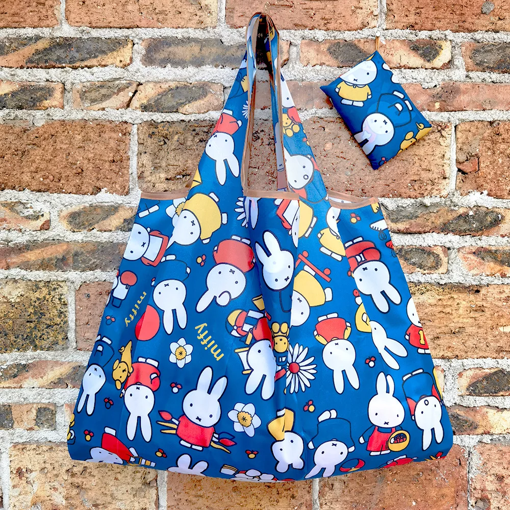 Tote Bag Beach - Miffy Rabbit Eco-friendly Folding Shopping Bag