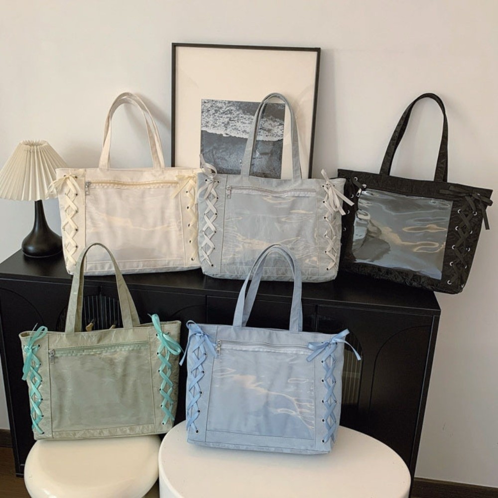 Lace-up Simple Itabag Badge Di - огляд і ціна Tote Bag Beach