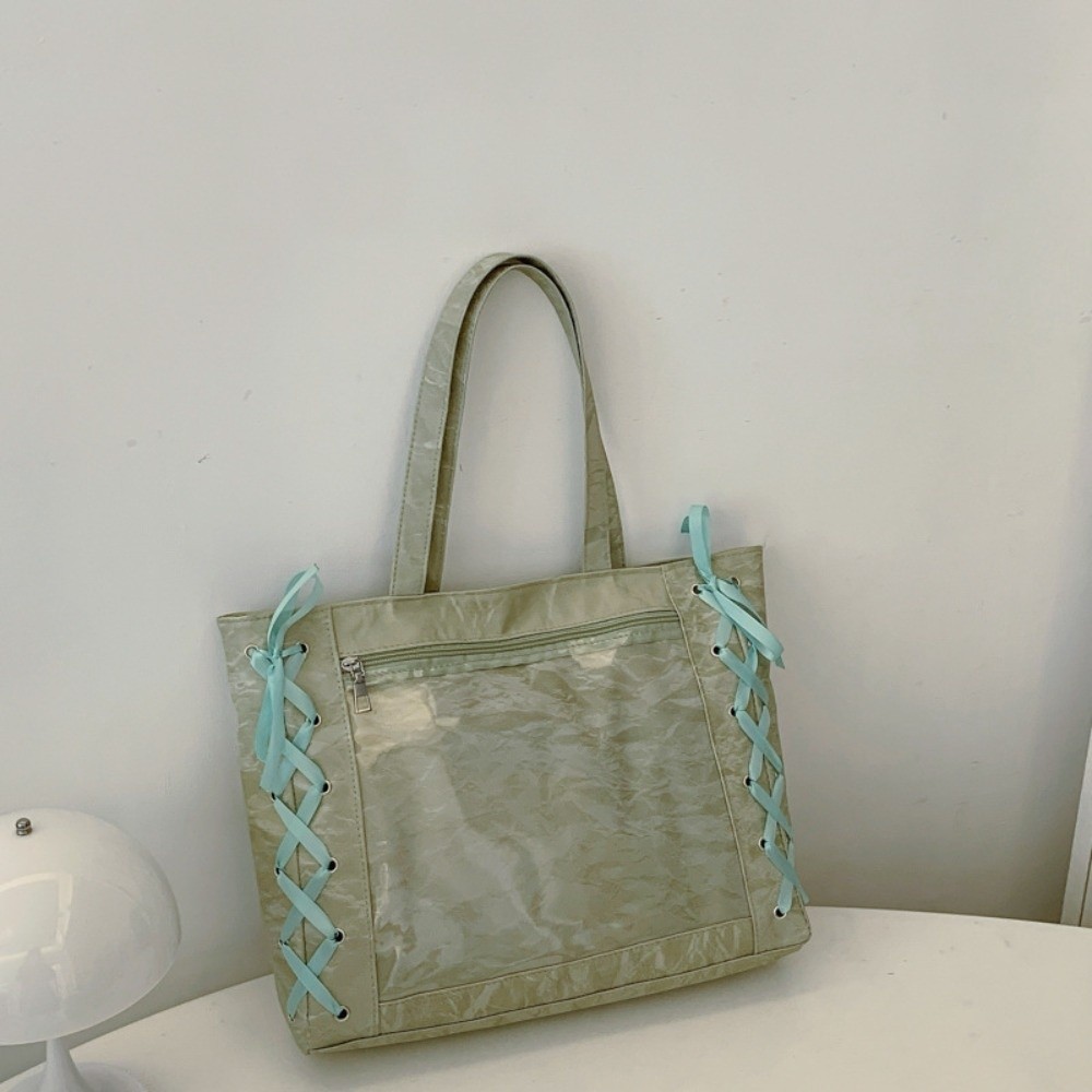 Lace-up Simple Itabag Badge Di - огляд і ціна Tote Bag Beach