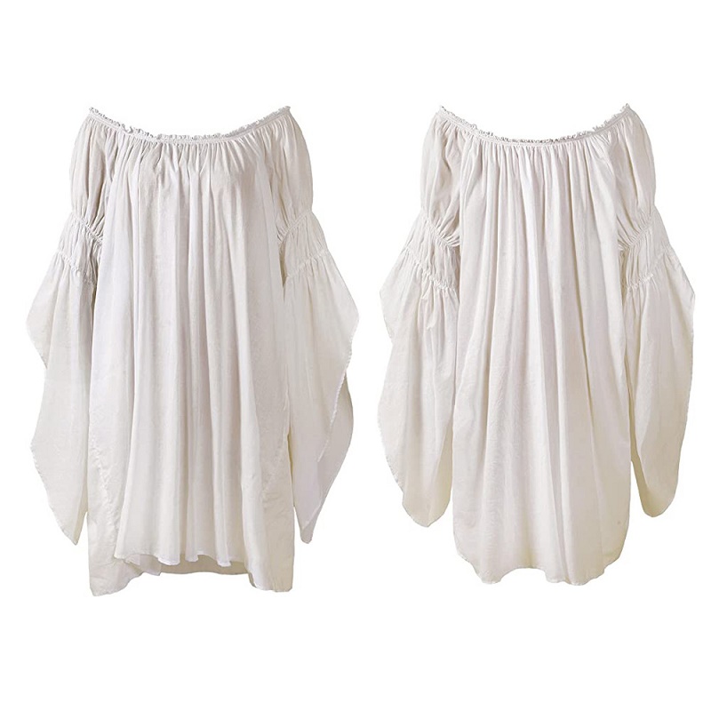 Vintage Medieval Renaissance B - огляд і ціна Blouse Off Shoulder